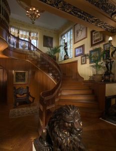 Oaks Cloister Ballroom stairway